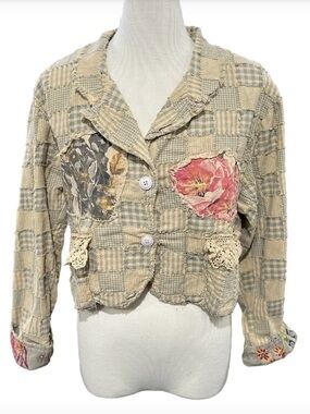 Jaded Gypsy Cloud Ember Crop Jacket L/XL NWT